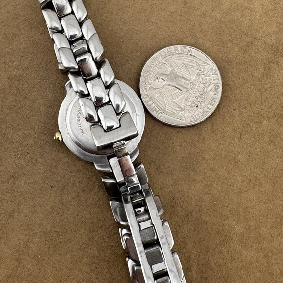 Vintage Giorgio of Beverly Hills Swiss Gold and Stainless Steel Luxury Watch - Picture 8 of 9